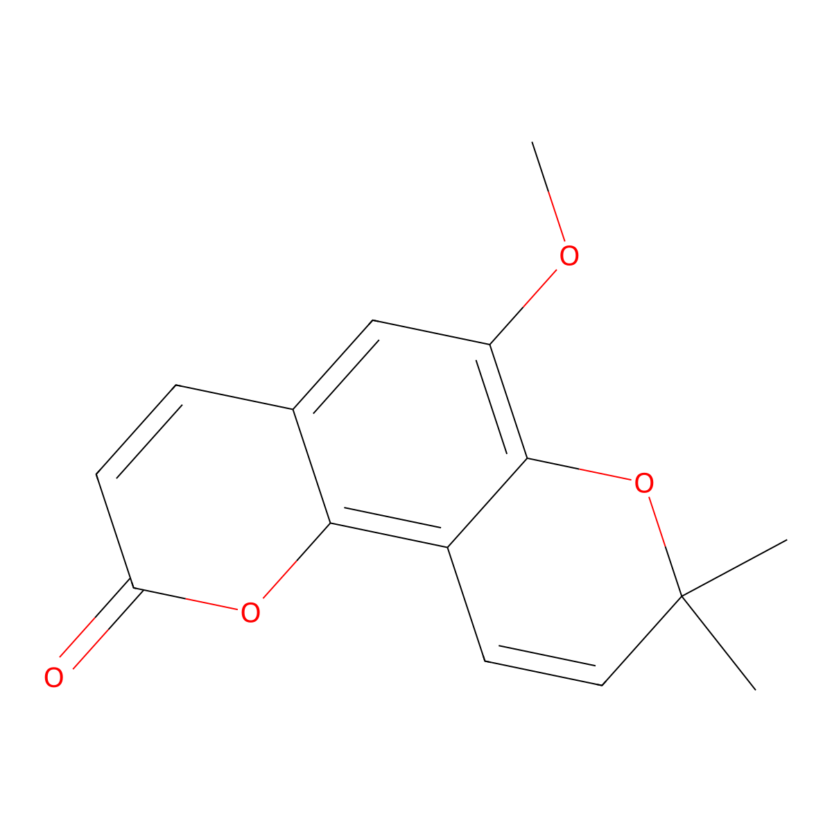 Braylin molecular structure, CAS 6054-10-0