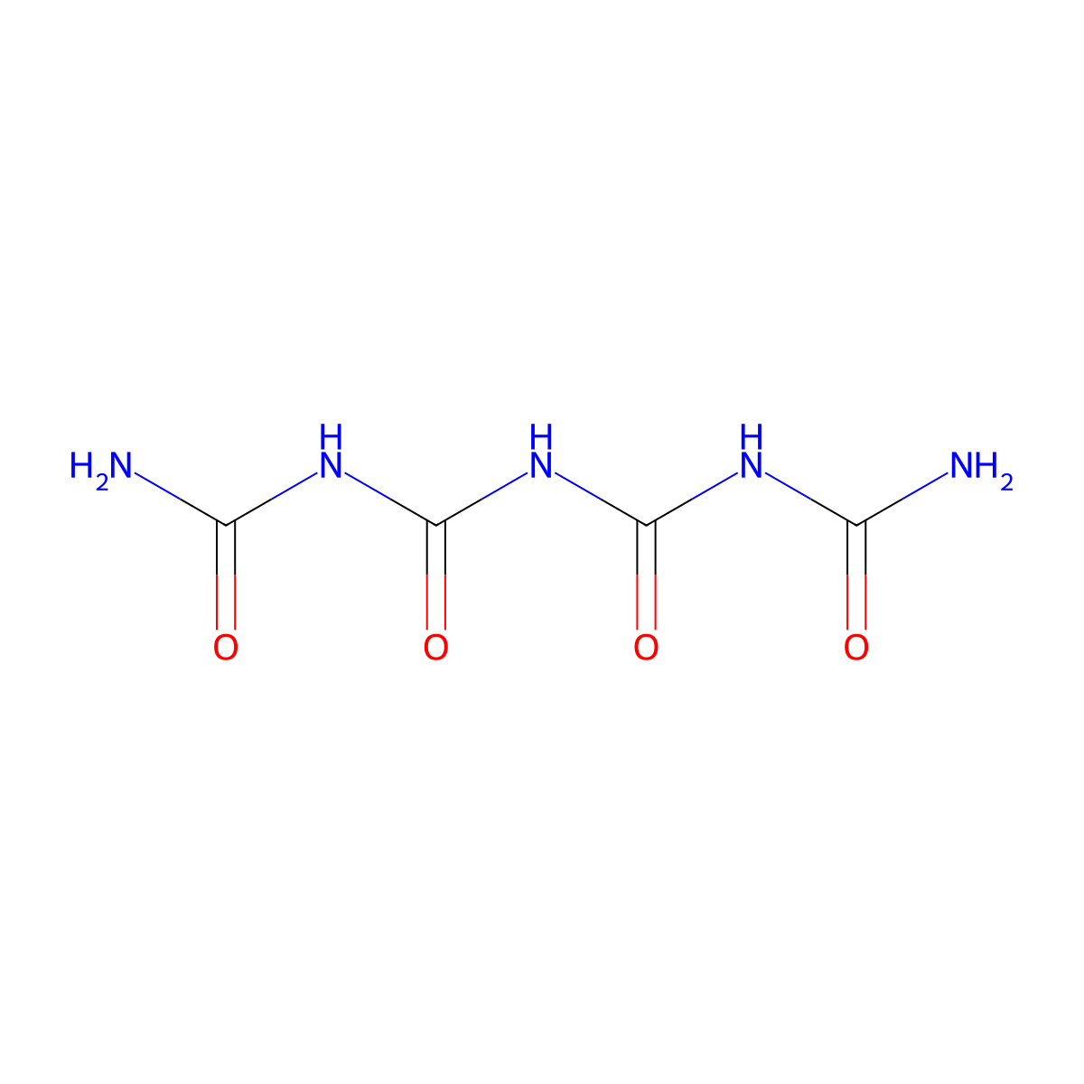 Tetrauret molecular structure, CAS 6054-68-8