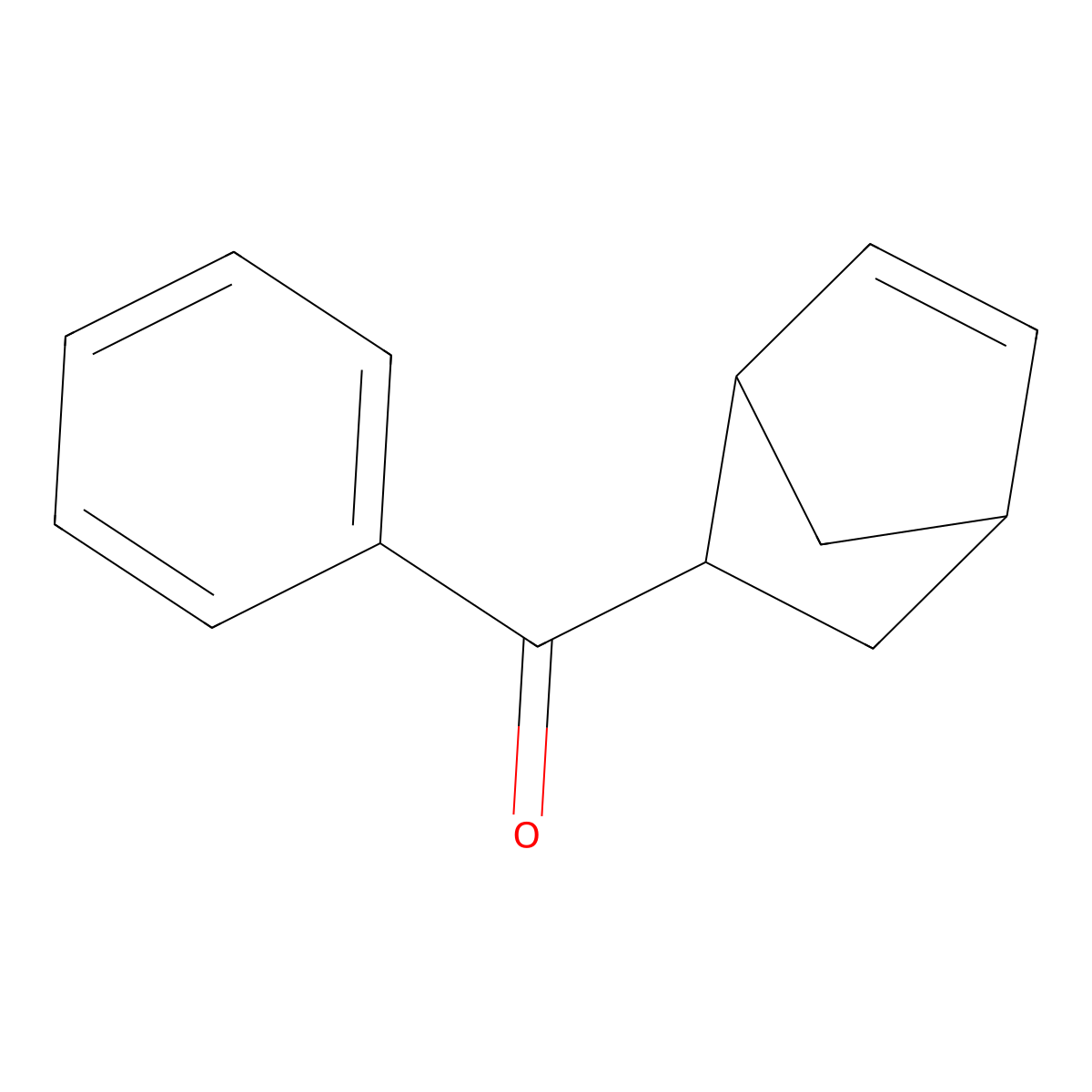 Norborn-5-en-2-yl phenyl ketone molecular structure, CAS 6056-35-5