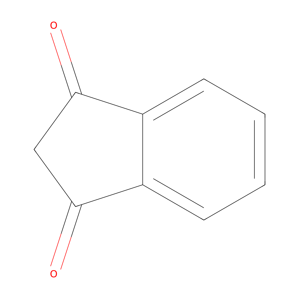 1,3-Indandione molecular structure, CAS 606-23-5