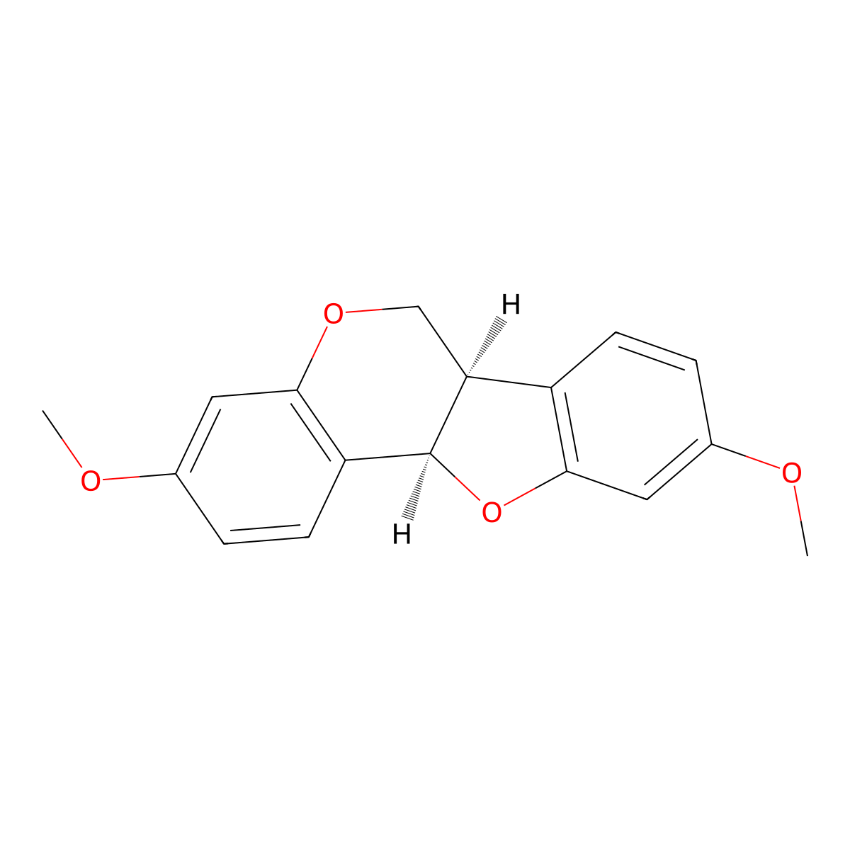 Homopterocarpin molecular structure, CAS 606-91-7