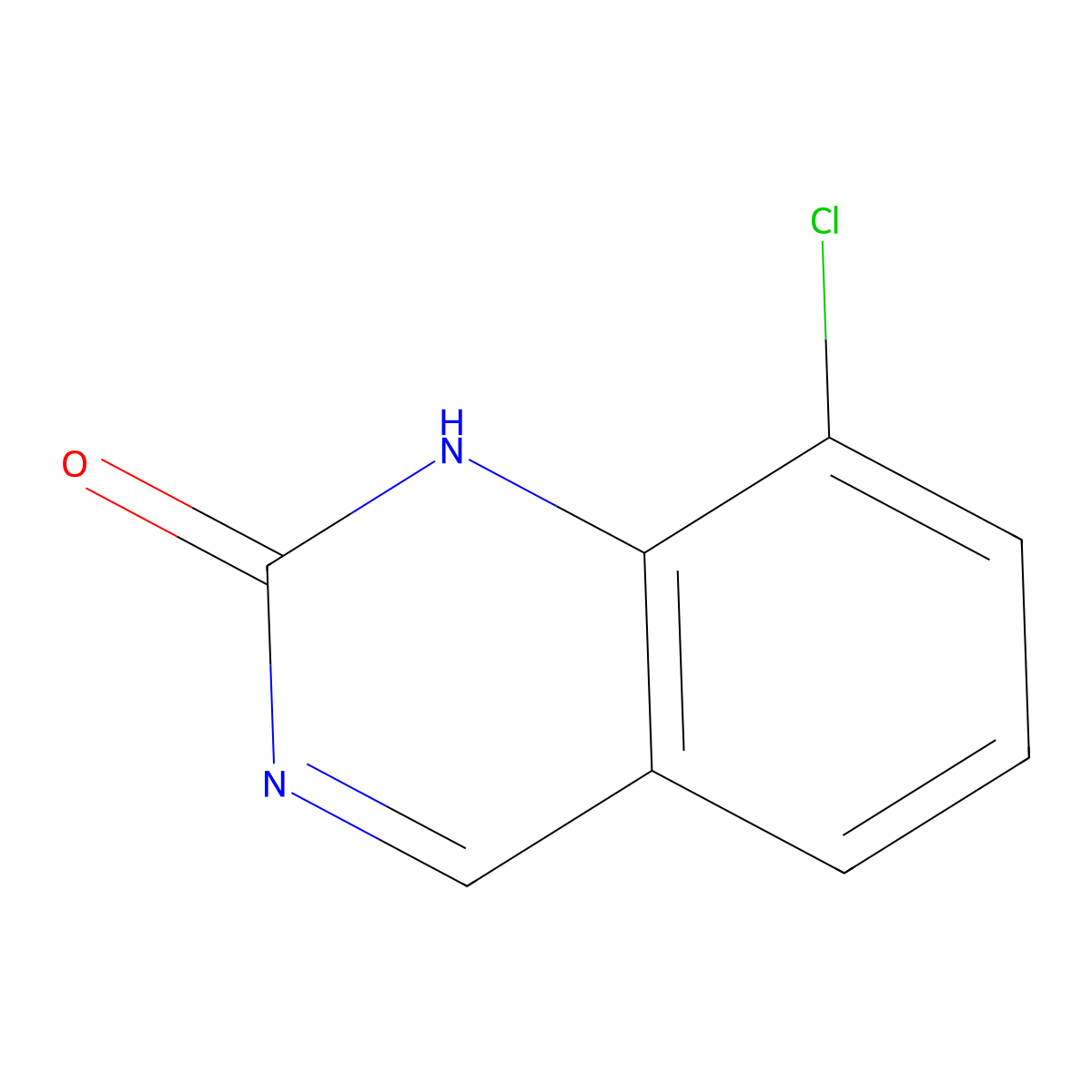 2(1H)-Quinazolinone, 8-chloro- molecular structure, CAS 60610-15-3