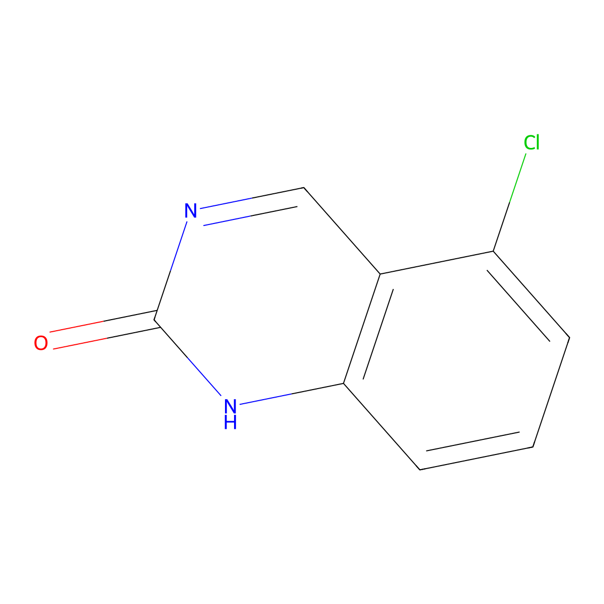 2(1H)-Quinazolinone, 5-chloro- molecular structure, CAS 60610-16-4