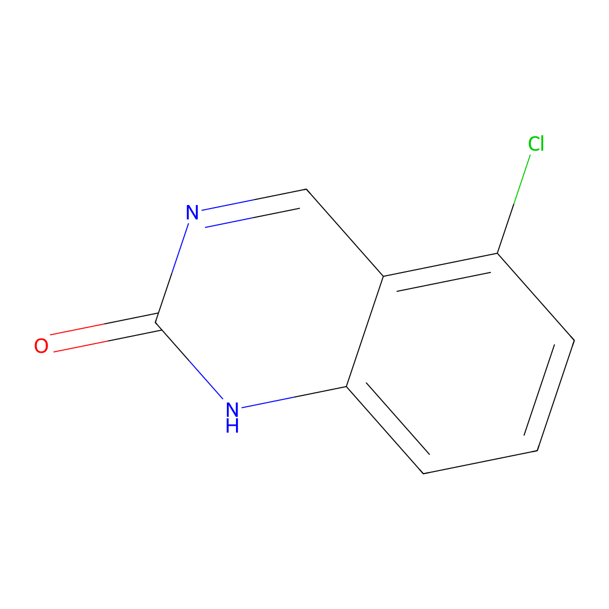 2(1H)-Quinazolinone, 5-chloro- molecular structure, CAS 60610-16-4