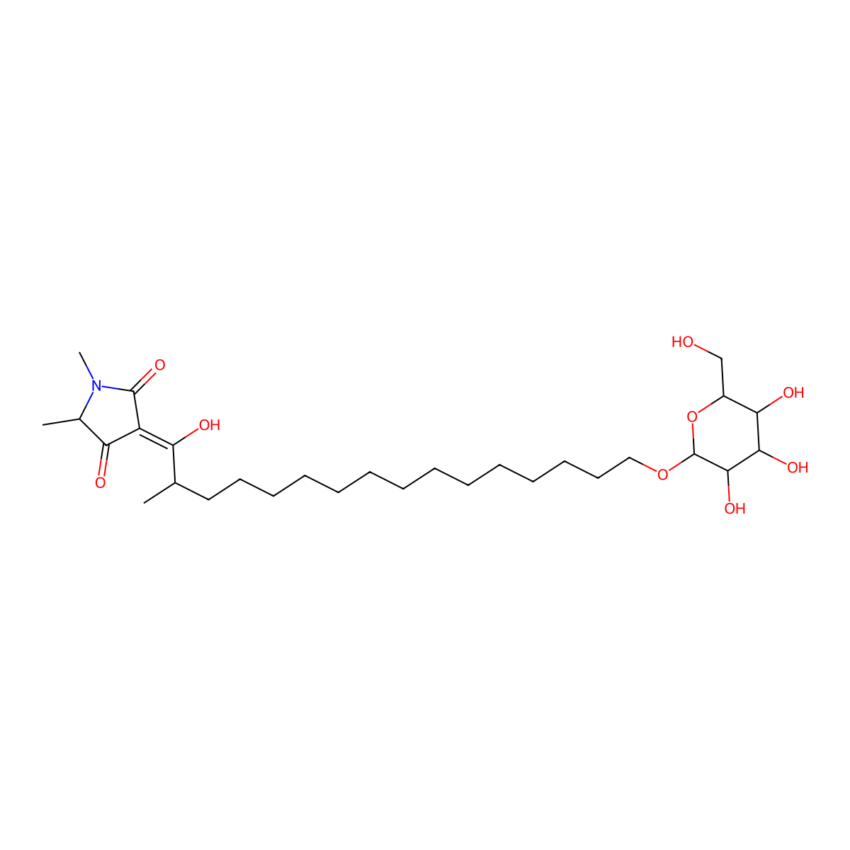 Epicoccamide molecular structure, CAS 606139-26-8