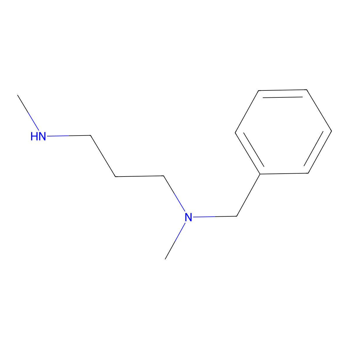 Benzyl(methyl)[3-(methylamino)propyl]amine molecular structure, CAS 60630-68-4