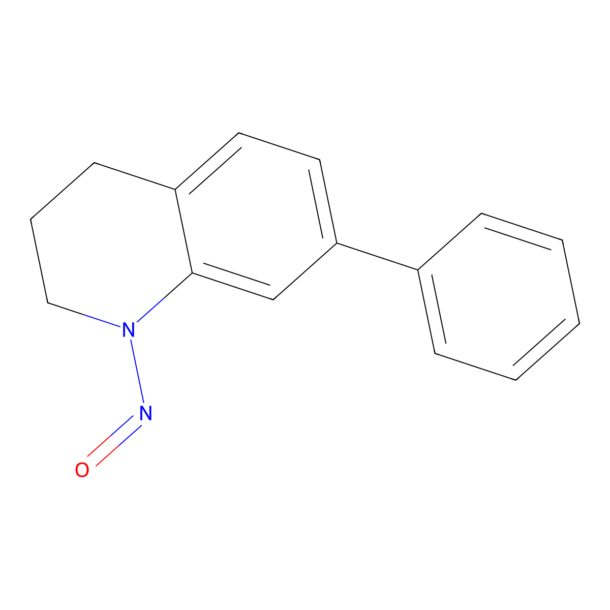 1-Nitroso-7-phenyl-1,2,3,4-tetrahydroquinoline molecular structure, CAS 60640-19-9