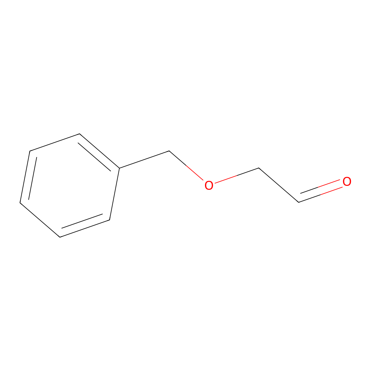 (Phenylmethoxy)acetaldehyde molecular structure, CAS 60656-87-3