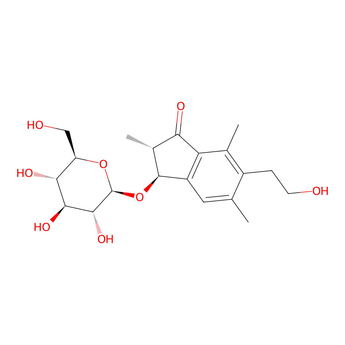Wallichoside molecular structure, CAS 60657-36-5