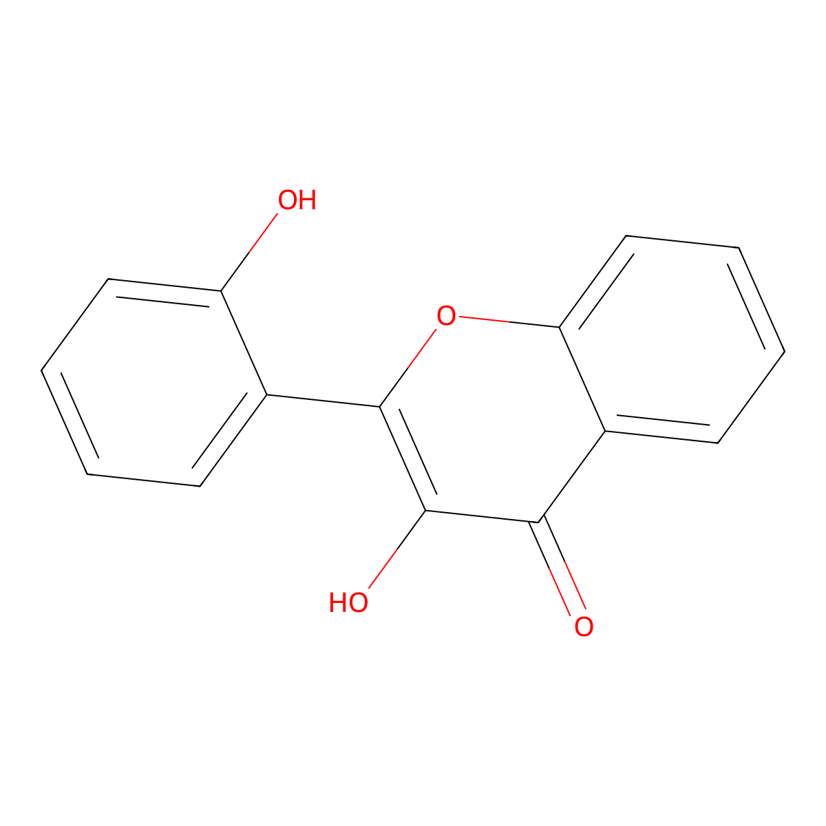 3,2'-Dihydroxyflavone molecular structure, CAS 6068-76-4