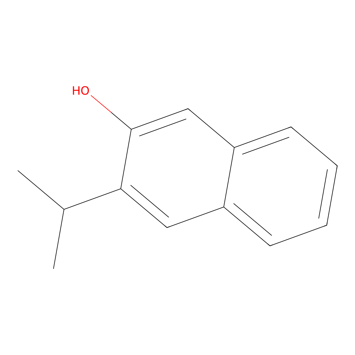 3-(Propan-2-YL)naphthalen-2-OL molecular structure, CAS 60683-46-7