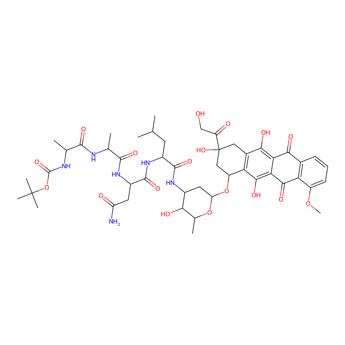 Legubicin molecular structure, CAS 606967-53-7