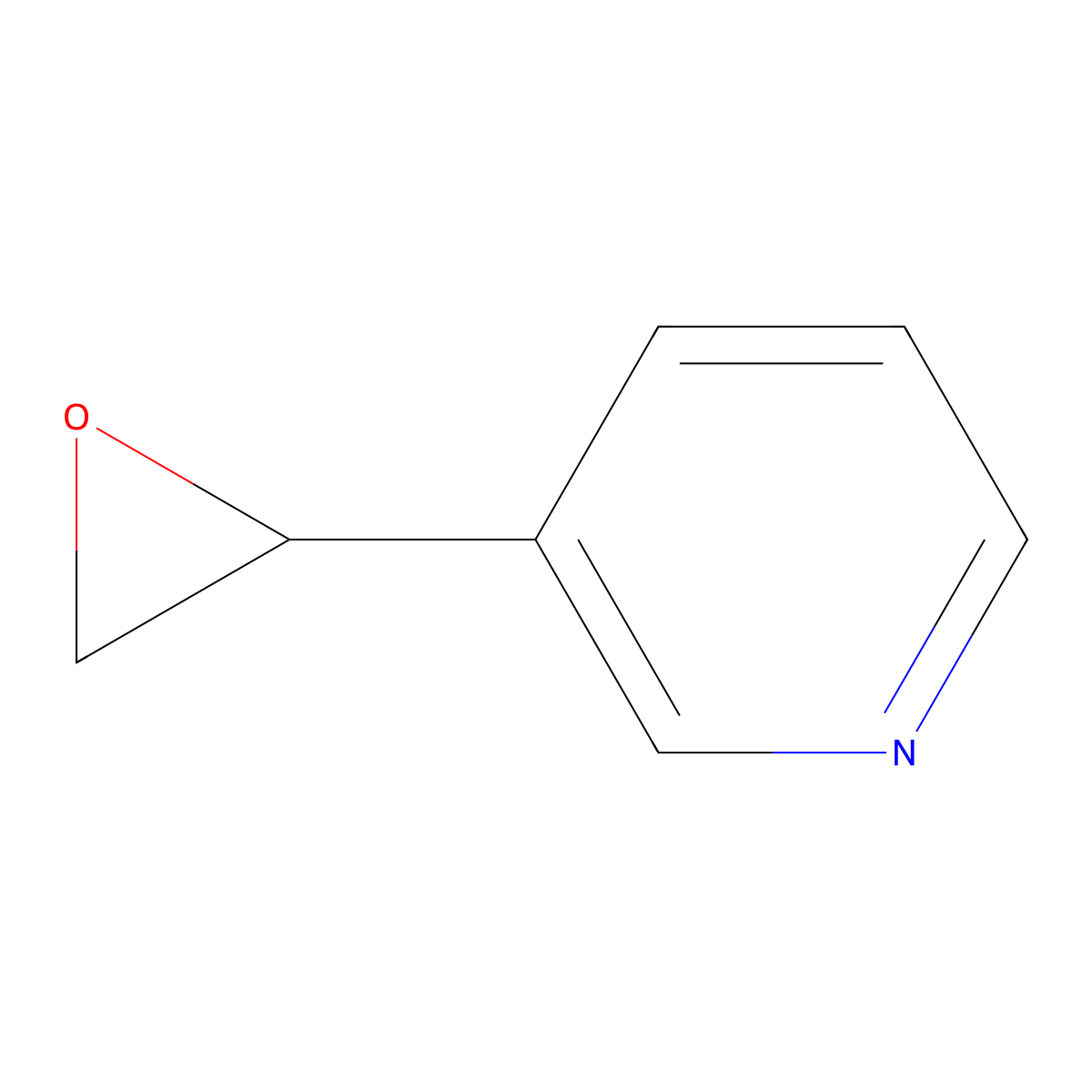 3-(Oxiran-2-yl)pyridine molecular structure, CAS 60699-67-4