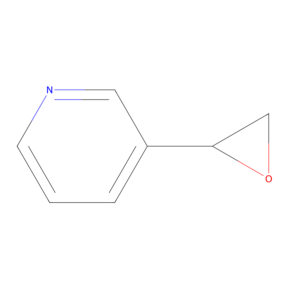 3-(Oxiran-2-yl)pyridine molecular structure, CAS 60699-67-4