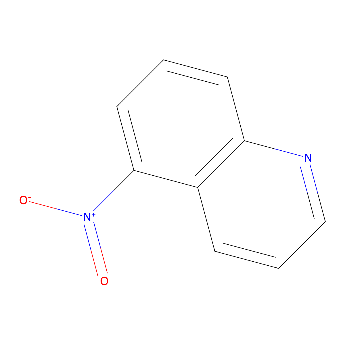 5-Nitroquinoline molecular structure, CAS 607-34-1
