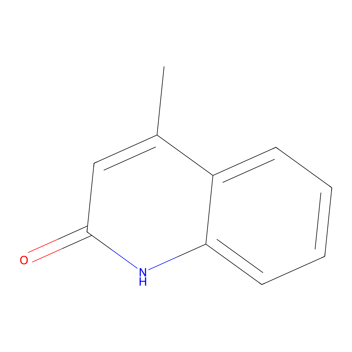 4-Methylquinolin-2-ol molecular structure, CAS 607-66-9
