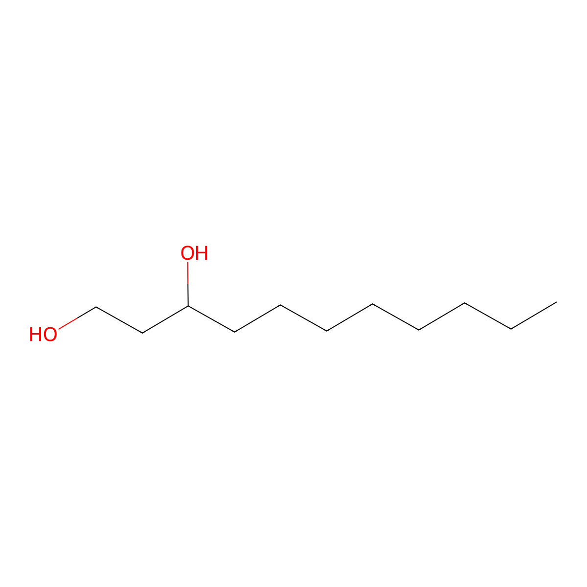 1,3-Undecanediol molecular structure, CAS 6071-32-5