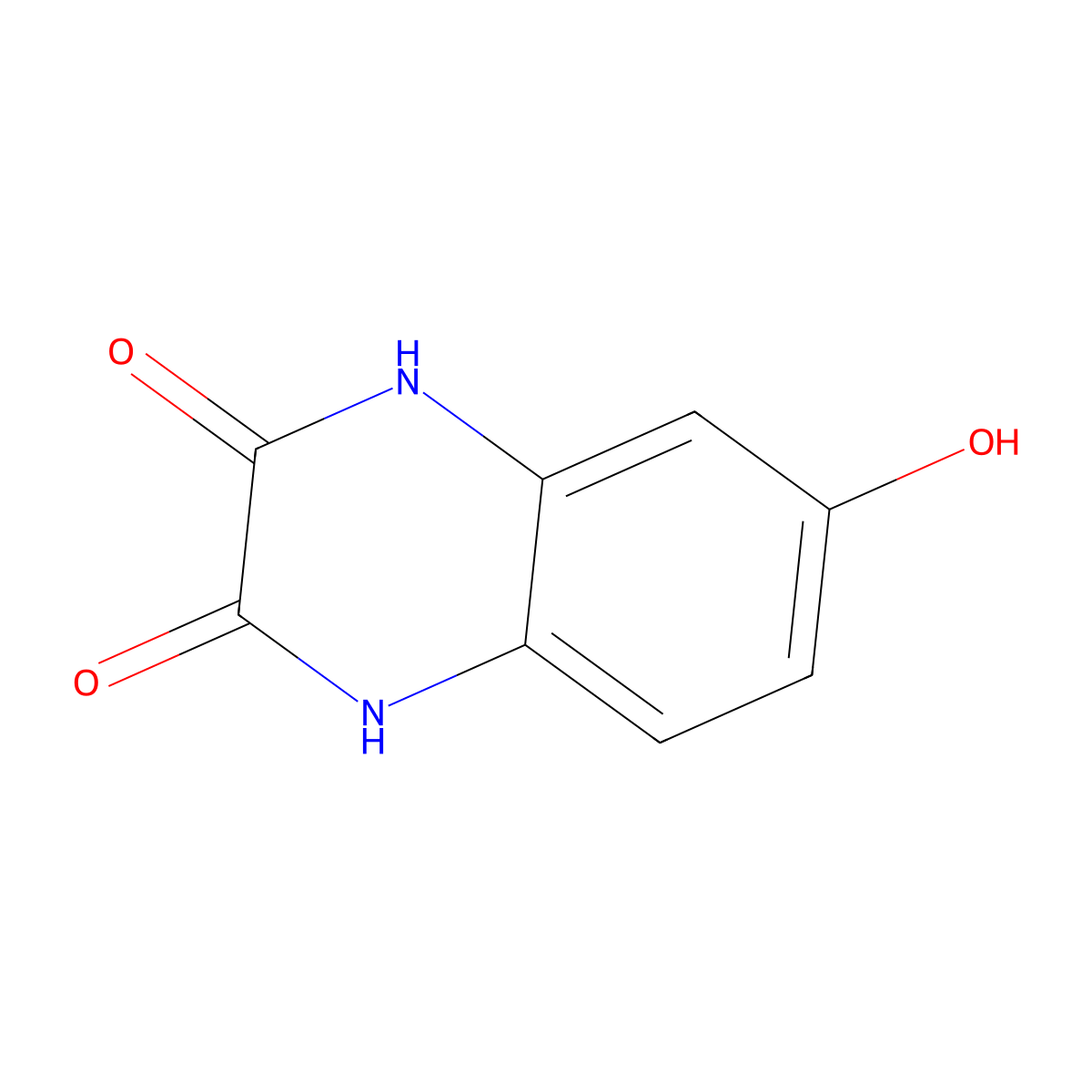 Quinoxaline-2,3,6-triol molecular structure, CAS 60729-17-1