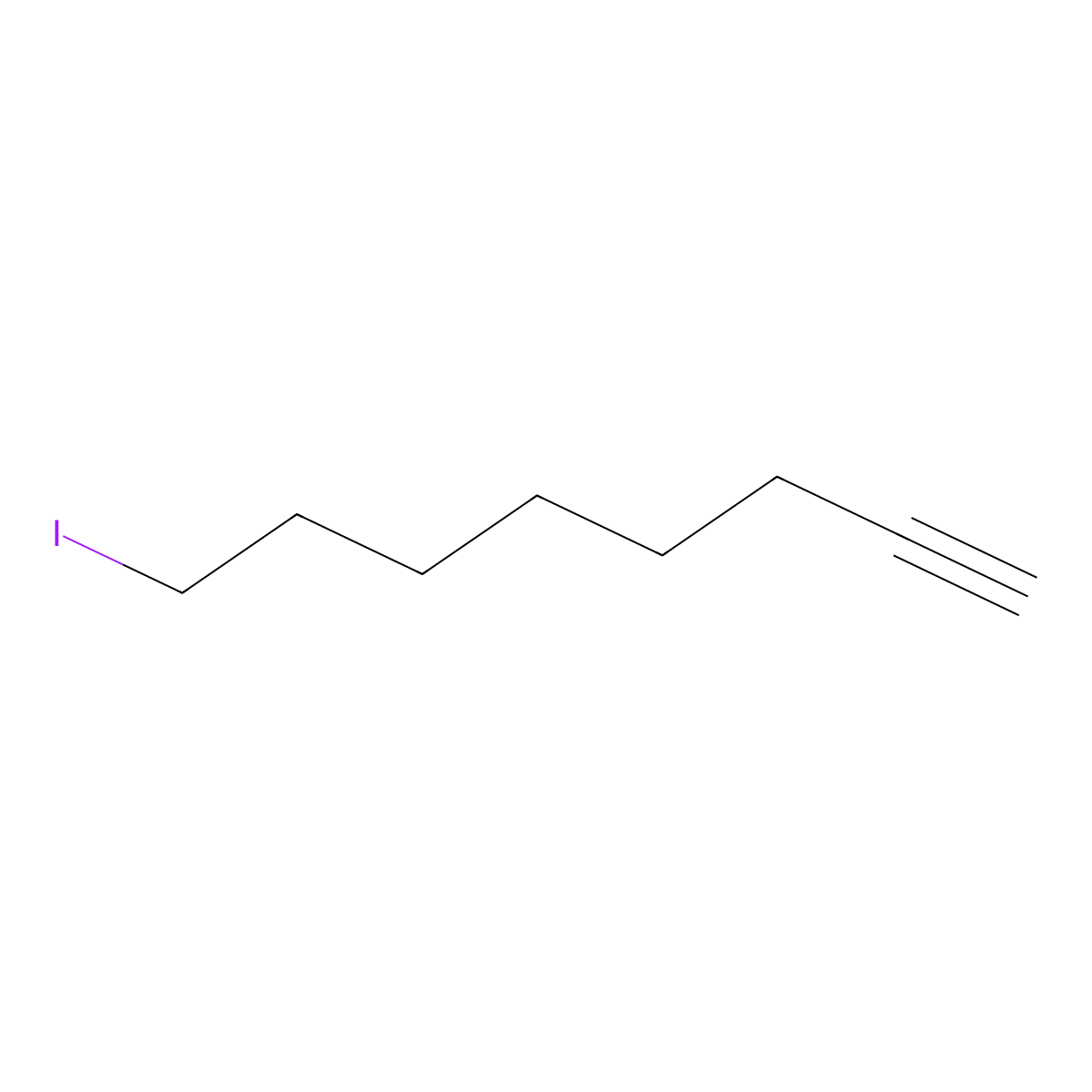 8-Iodo-1-octyne molecular structure, CAS 60754-50-9
