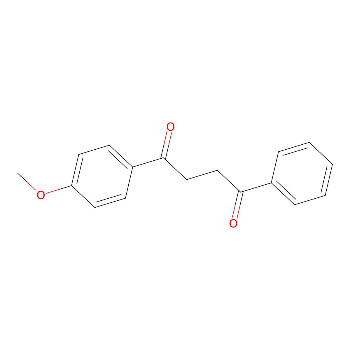 1-(4-Methoxy-phenyl)-4-phenyl-butane-1,4-dione molecular structure, CAS 60755-22-8