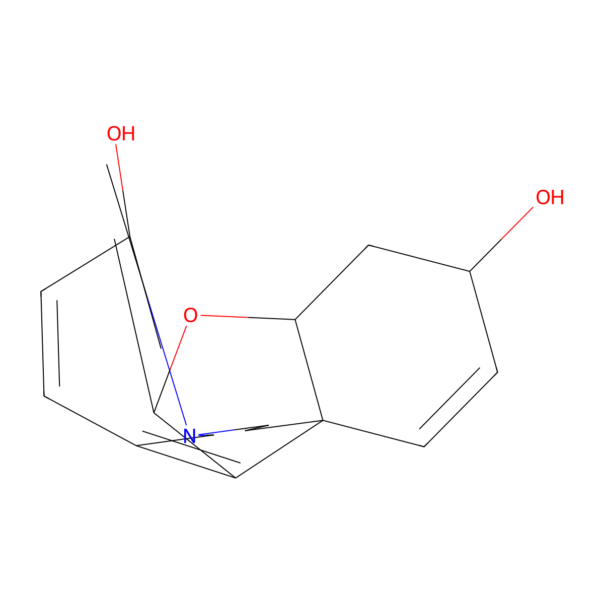 Sanguinine molecular structure, CAS 60755-80-8
