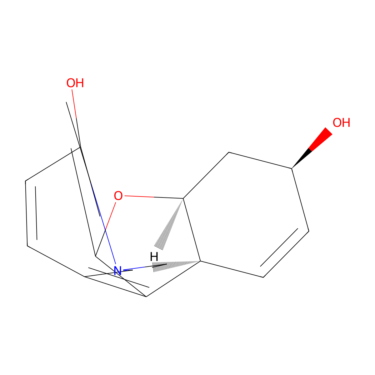 Sanguinine molecular structure, CAS 60755-80-8