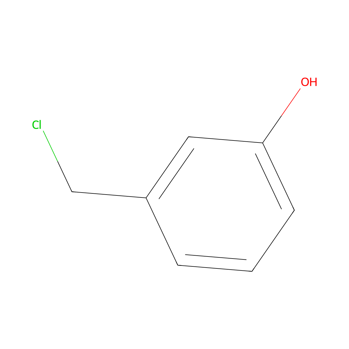 3-(Chloromethyl)phenol molecular structure, CAS 60760-06-7