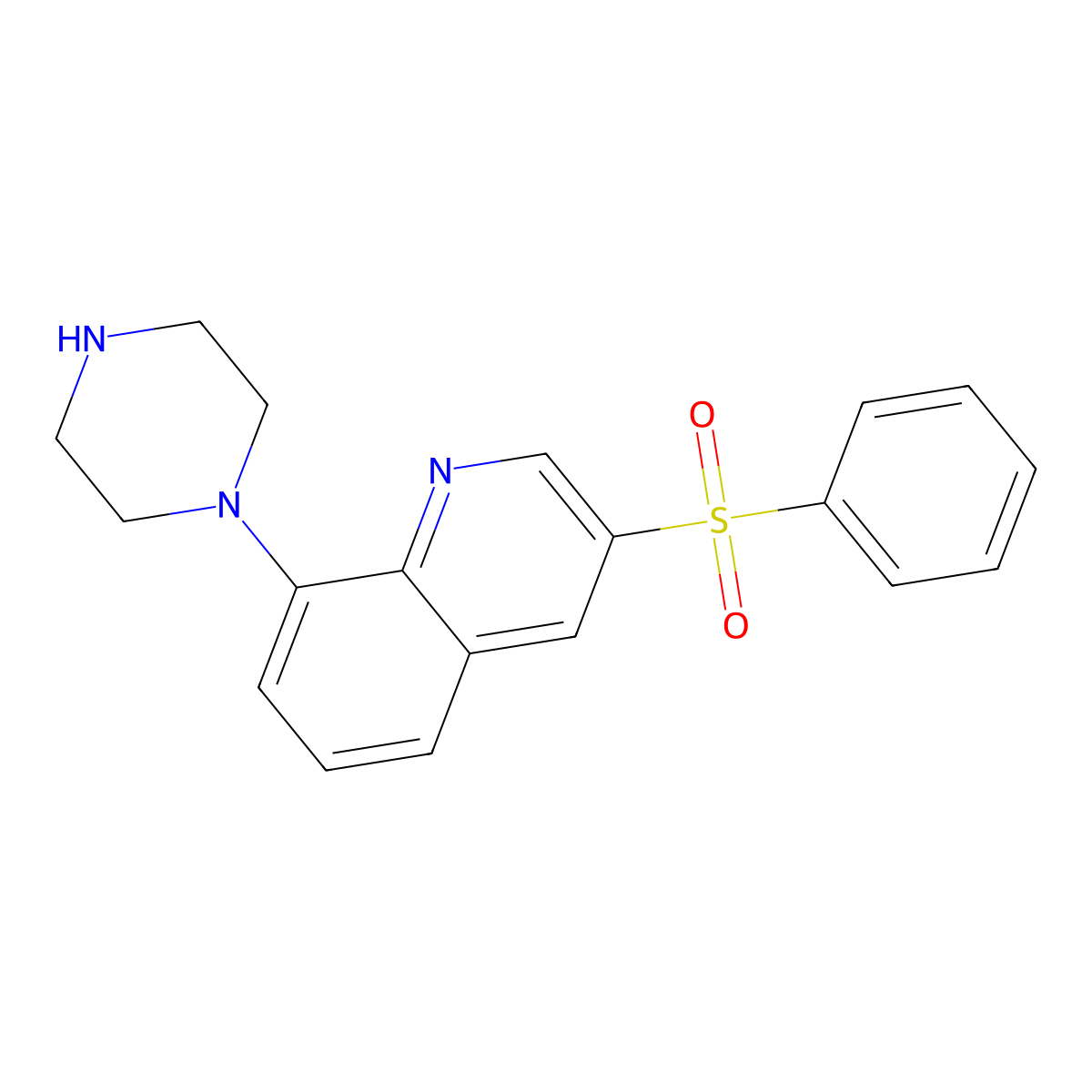 Intepirdine molecular structure, CAS 607742-69-8