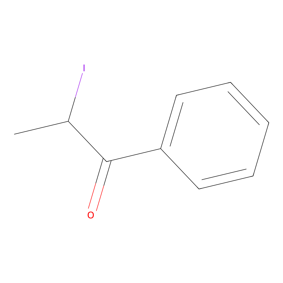 2-Iodo-1-phenylpropan-1-one molecular structure, CAS 6084-15-7