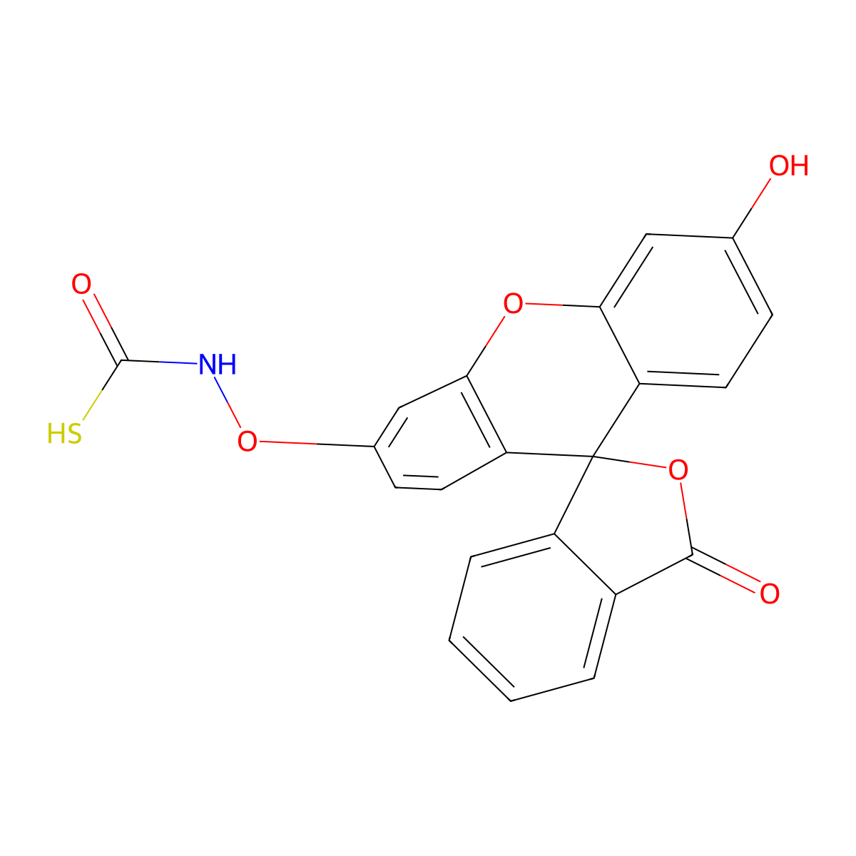 Fluorescein isothiocyanate-dextran molecular structure, CAS 60842-46-8