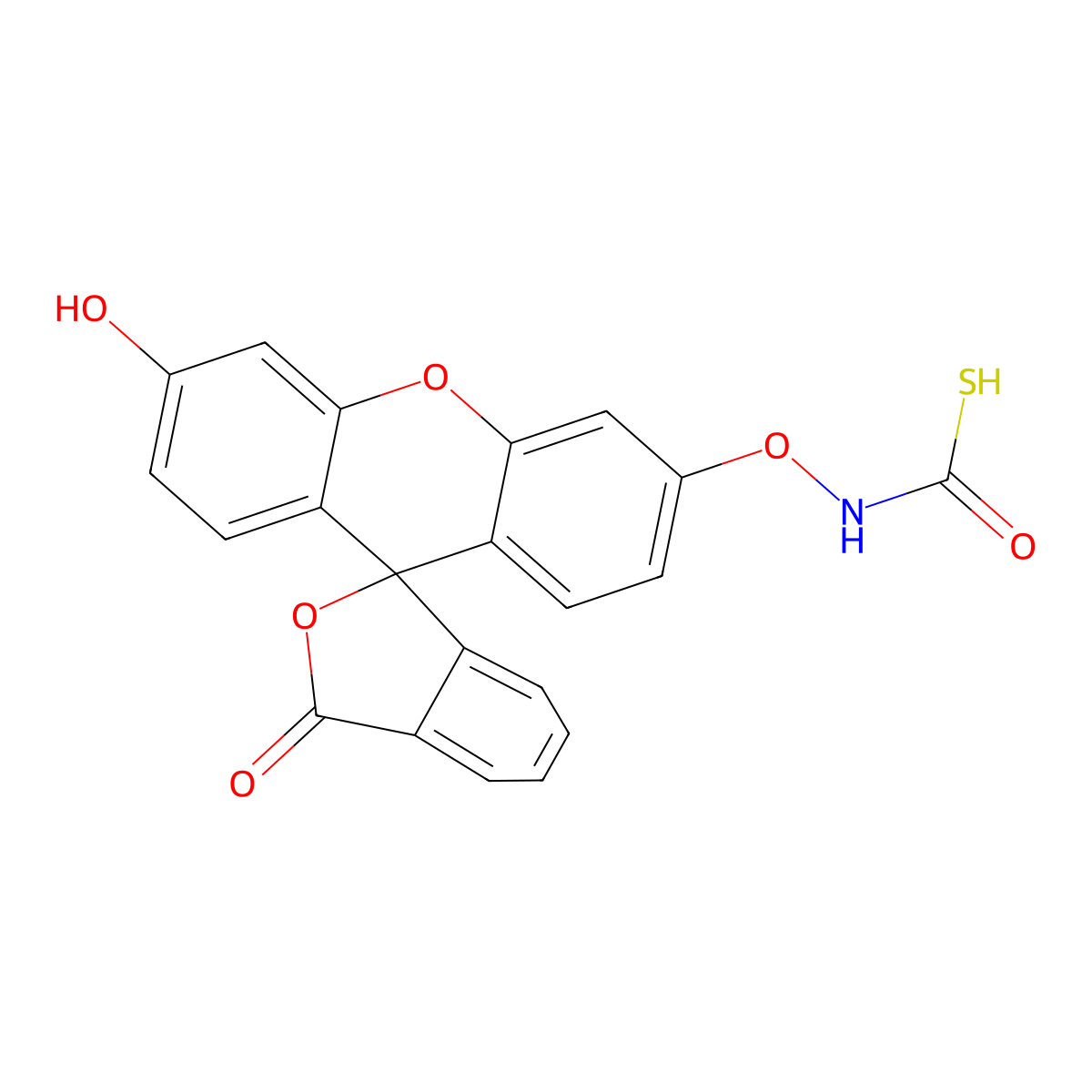 Fluorescein isothiocyanate-dextran molecular structure, CAS 60842-46-8