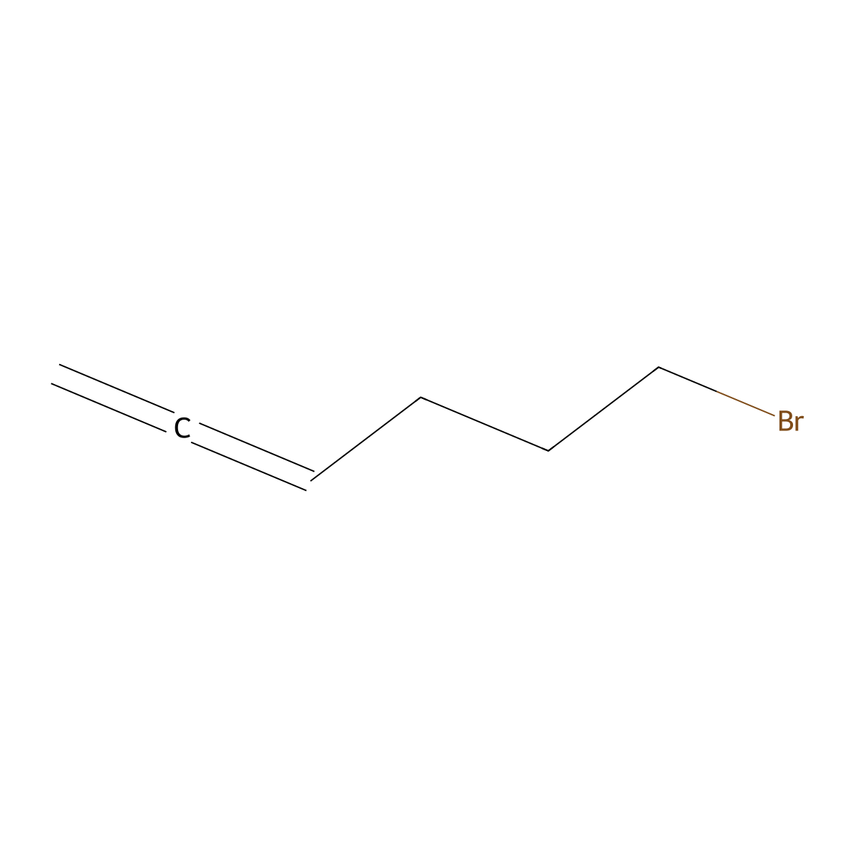 6-Bromohexa-1,2-diene molecular structure, CAS 60857-51-4