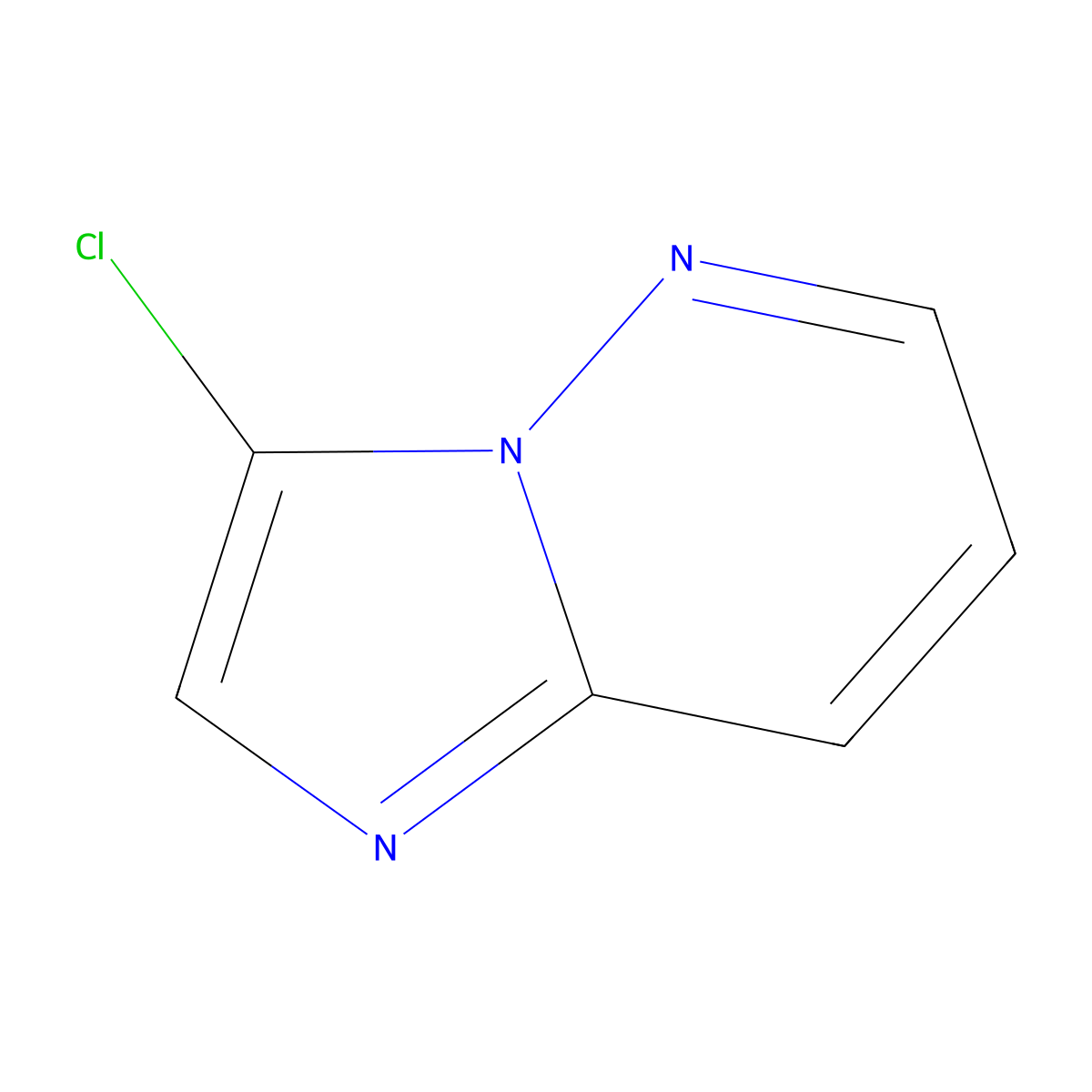 3-Chloroimidazo[1,2-b]pyridazine molecular structure, CAS 60903-17-5