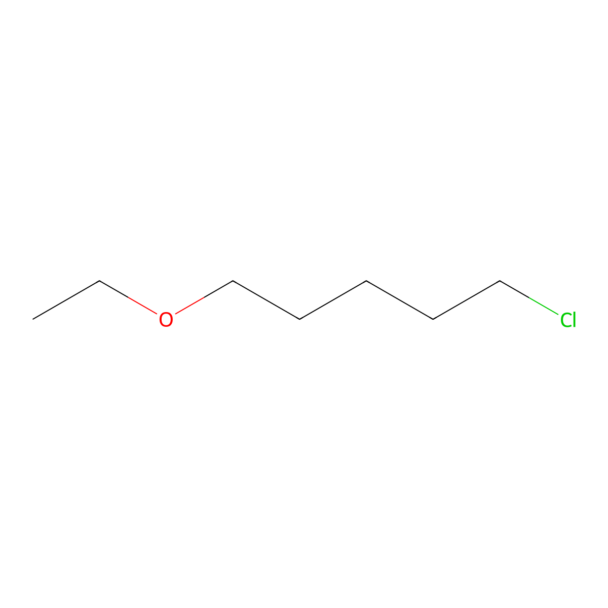 1-Chloro-5-ethoxypentane molecular structure, CAS 60905-54-6