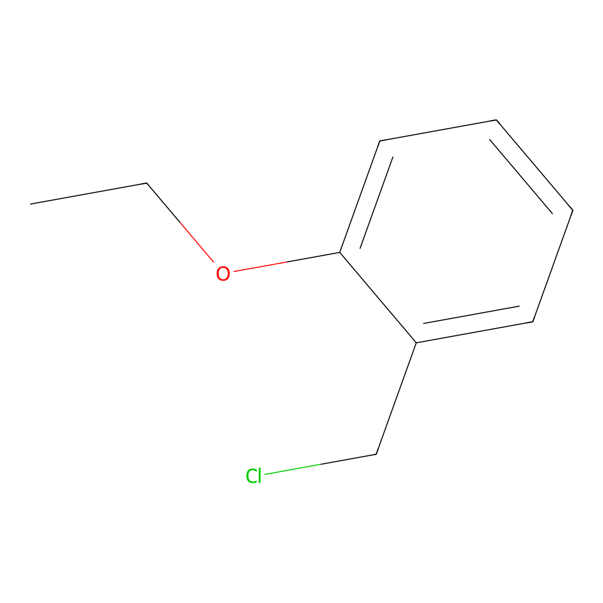 1-(Chloromethyl)-2-ethoxybenzene molecular structure, CAS 60906-78-7