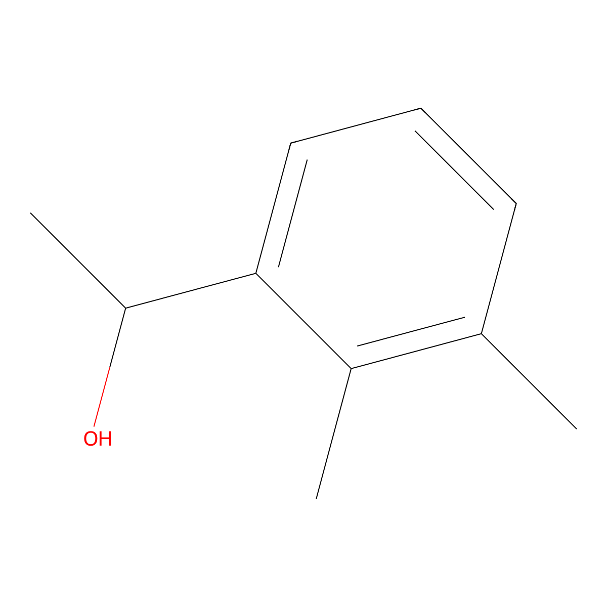 1-(2,3-Dimethylphenyl)ethan-1-ol molecular structure, CAS 60907-90-6