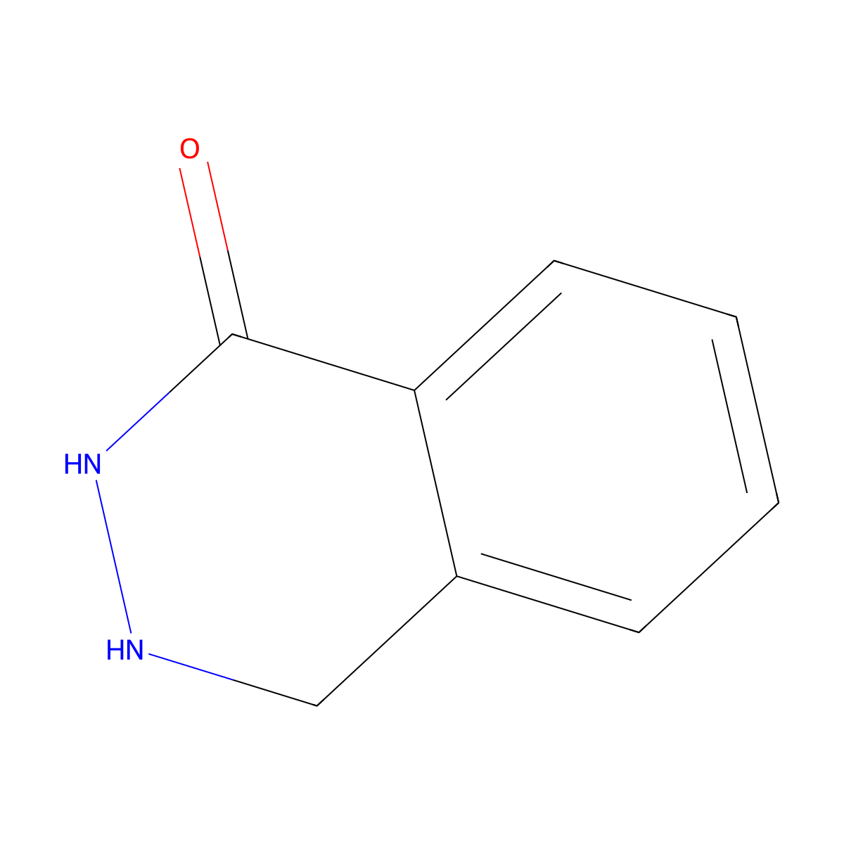 3,4-Dihydrophthalazin-1(2H)-one molecular structure, CAS 6091-75-4