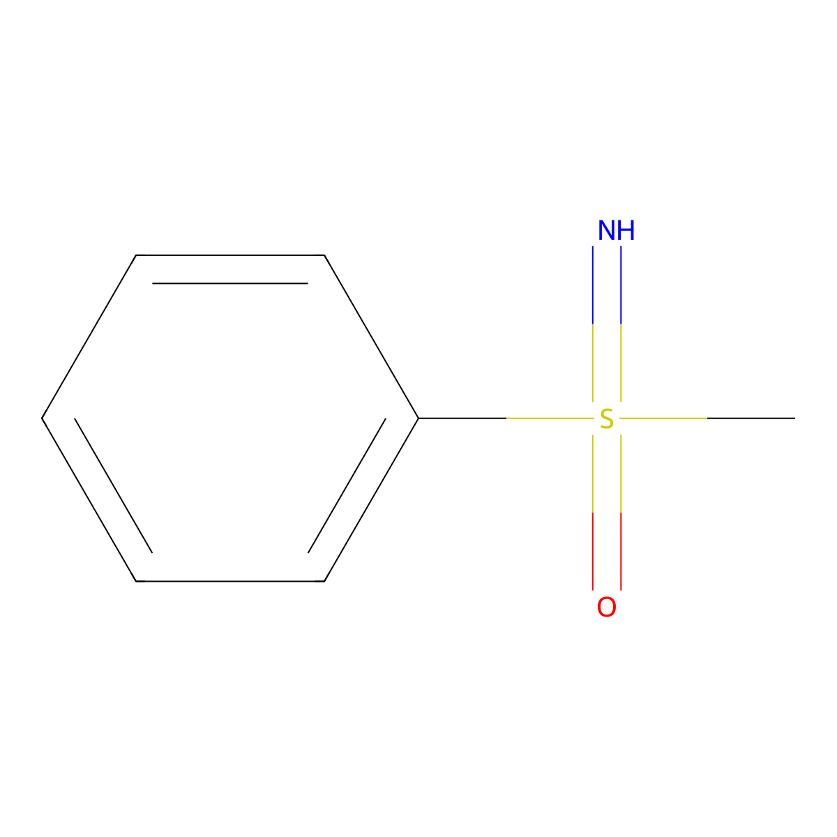 (Methylsulfonimidoyl)benzene molecular structure, CAS 60933-65-5