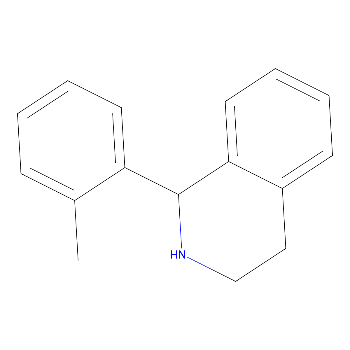 1-(2-Methylphenyl)-1,2,3,4-tetrahydroisoquinoline molecular structure, CAS 610296-41-8