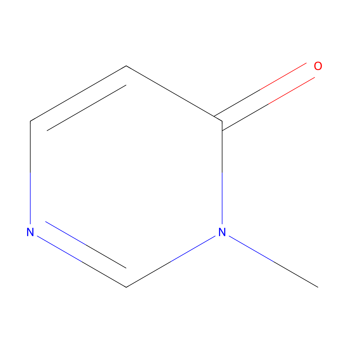 3-methylpyrimidin-4(3H)-one molecular structure, CAS 6104-45-6