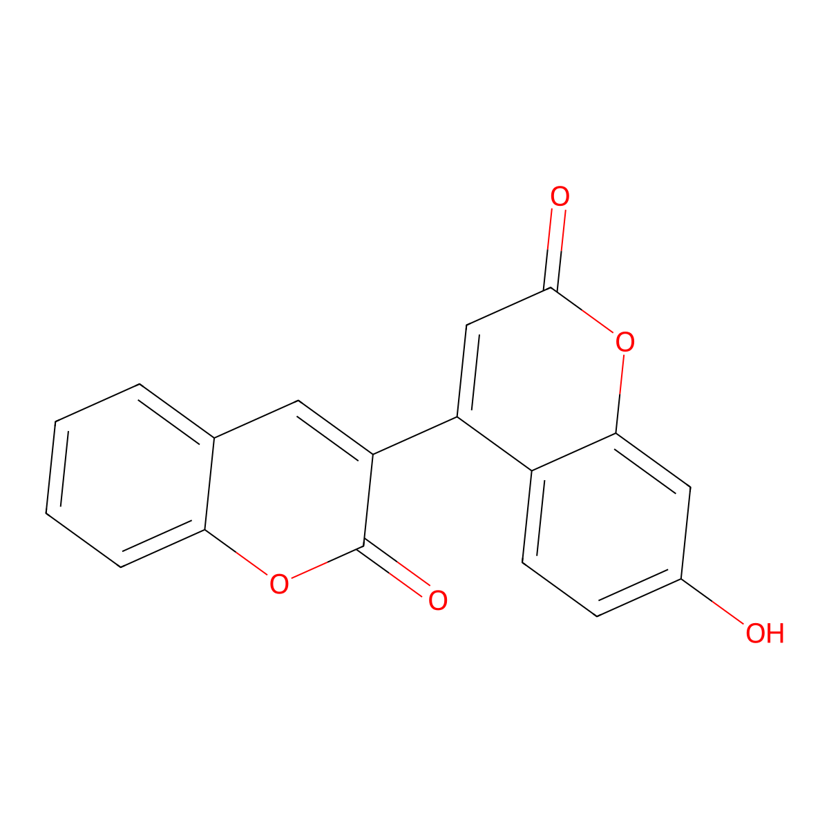 7-Hydroxy-4-(2-oxochromen-3-yl)chromen-2-one molecular structure, CAS 610759-54-1