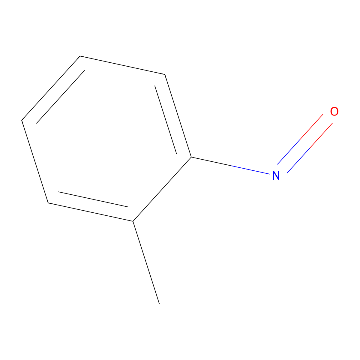 2-Nitrosotoluene molecular structure, CAS 611-23-4