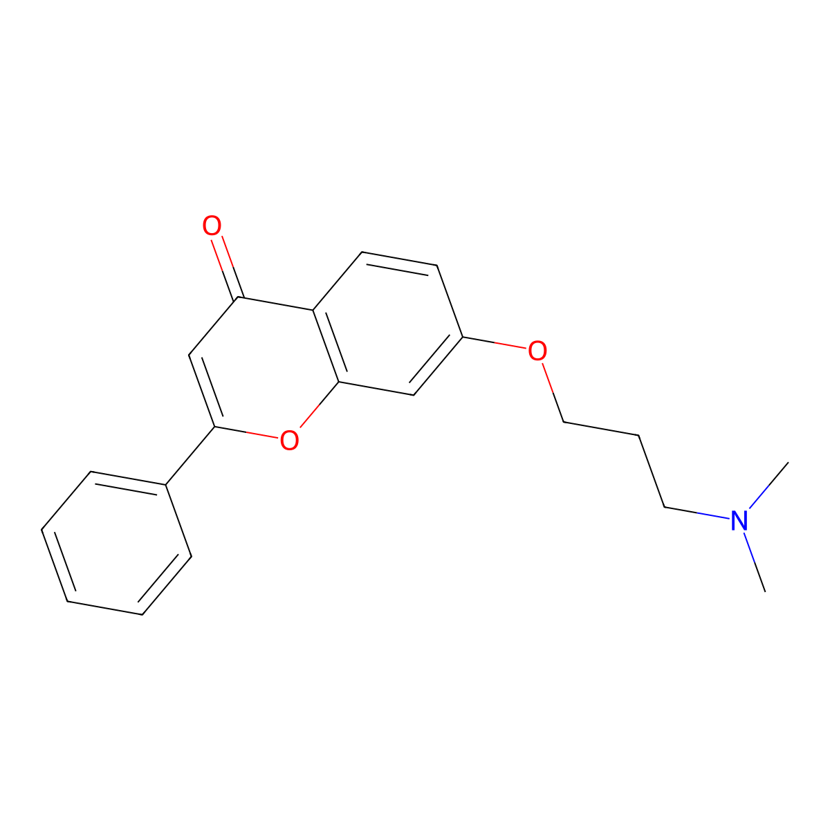 Fla 11I molecular structure, CAS 611-58-5