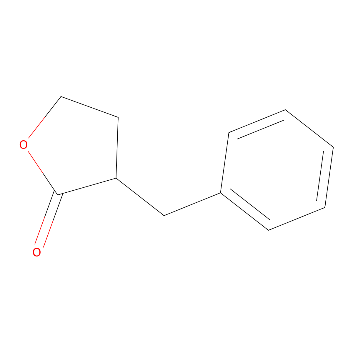 3-Benzyloxolan-2-one molecular structure, CAS 61129-28-0