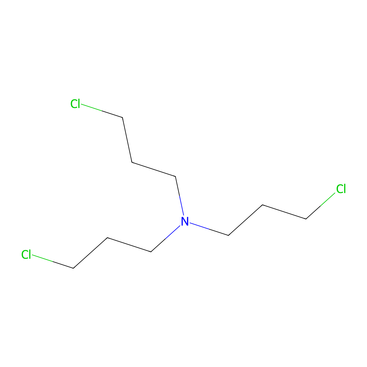 Ripropylamine, 2,2',2''-trichloro- molecular structure, CAS 61134-72-3