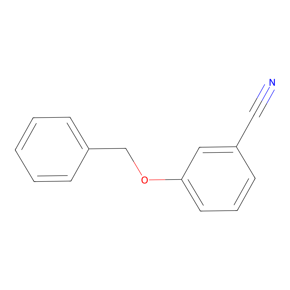 3-(Benzyloxy)benzonitrile molecular structure, CAS 61147-43-1