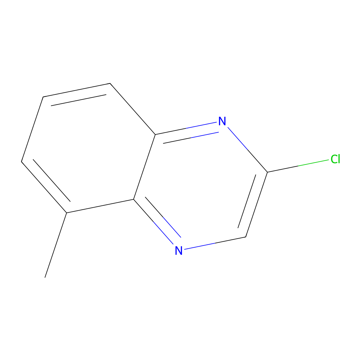 2-Chloro-5-methylquinoxaline molecular structure, CAS 61148-17-2
