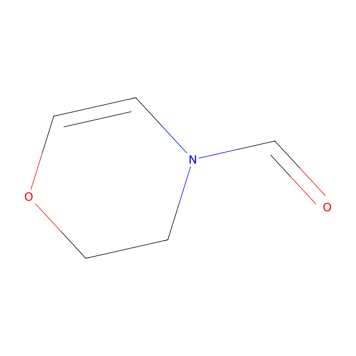 2,3-Dihydro-[1,4]oxazine-4-carbaldehyde molecular structure, CAS 61157-72-0
