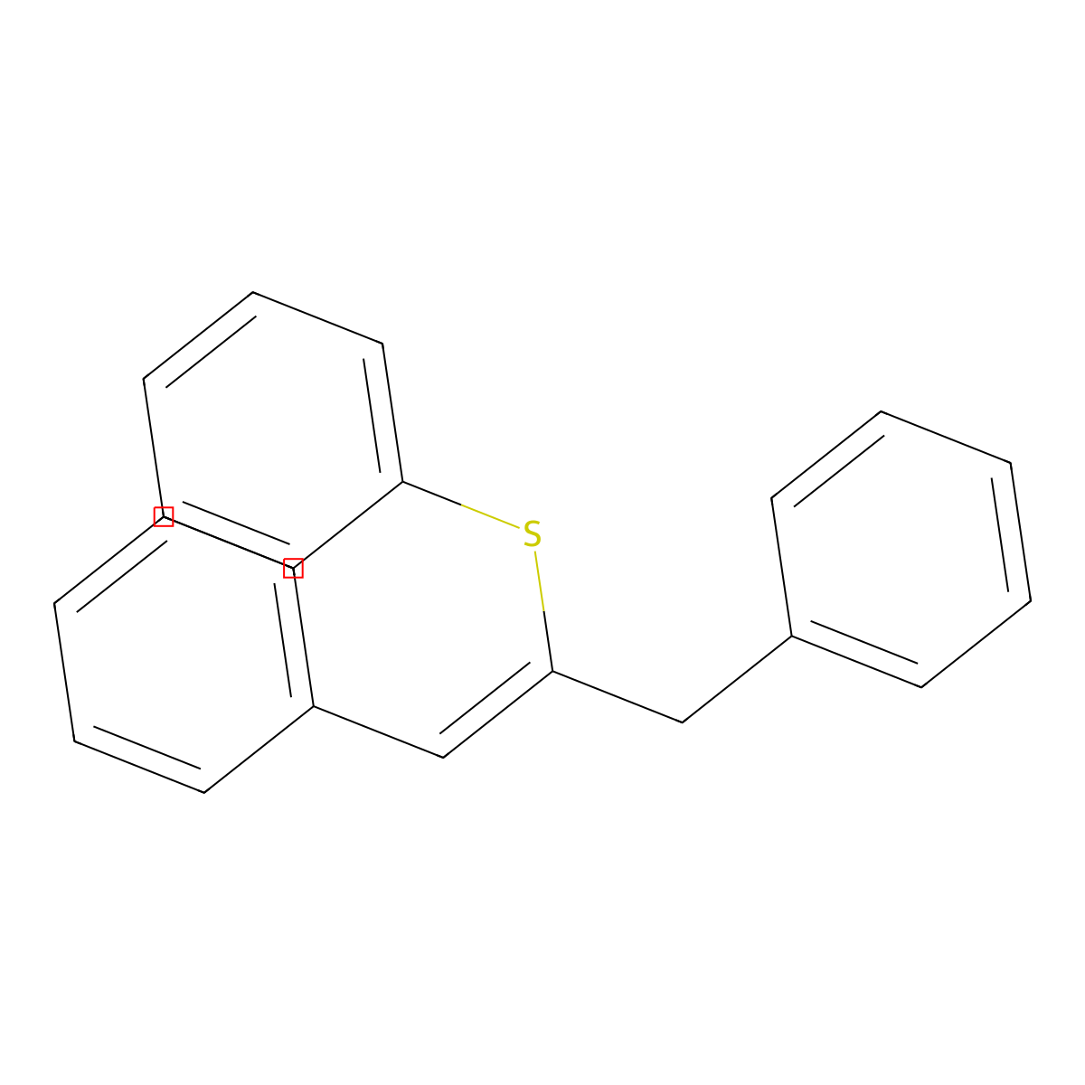 [3-Phenyl-2-(phenylsulfanyl)prop-2-EN-1-YL]benzene molecular structure, CAS 61173-92-0