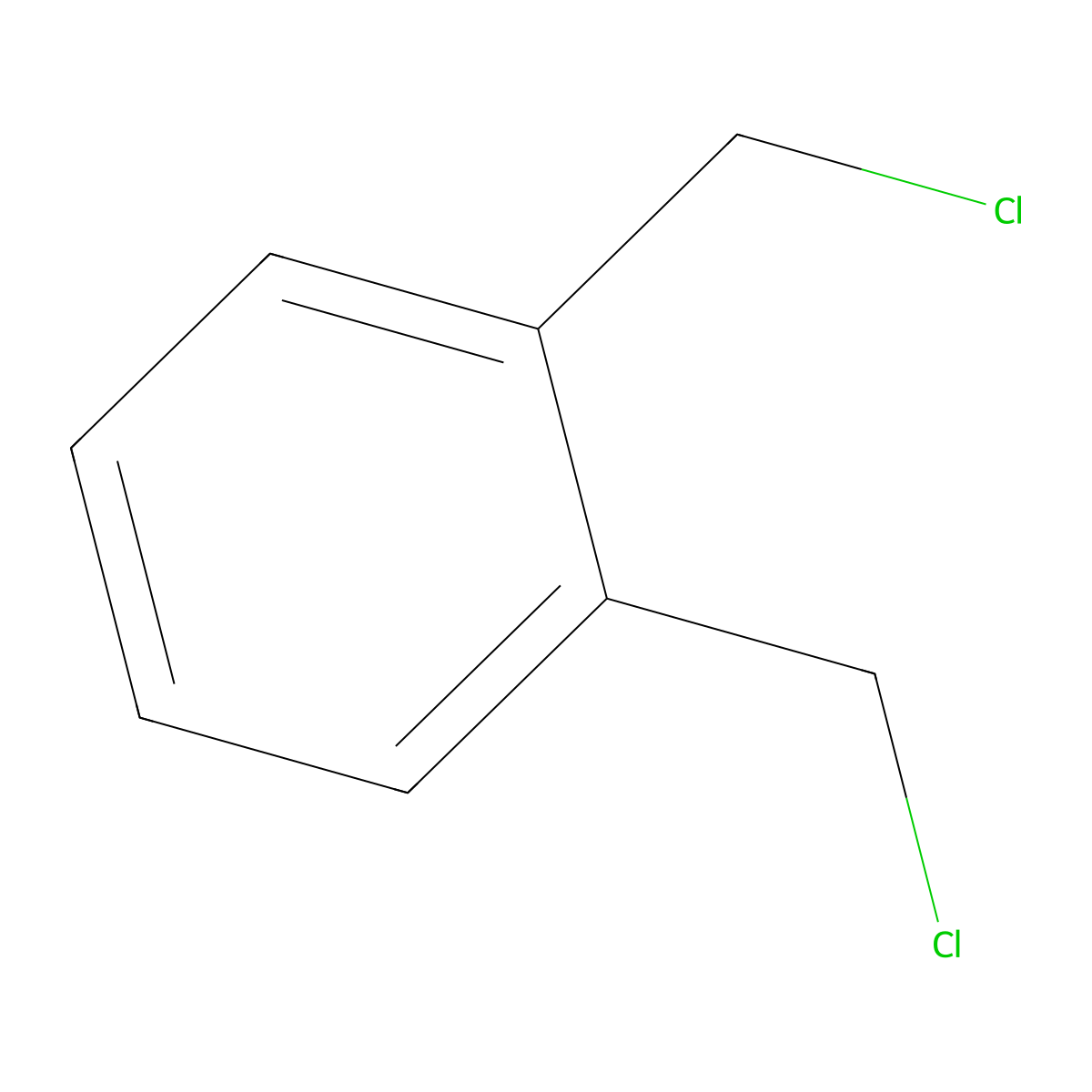 1,2-Bis(chloromethyl)benzene molecular structure, CAS 612-12-4
